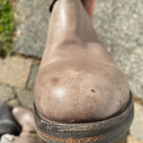 AGL Women Tall Leather Boots SZ EU 38/US 7.5 - Picture 4 of 5